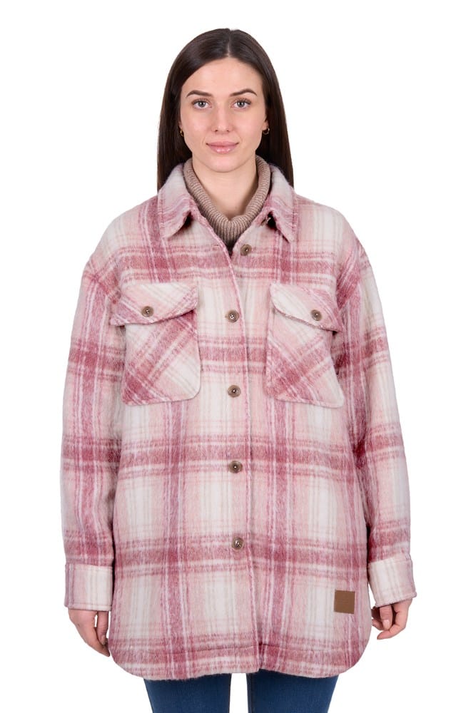 Load image into Gallery viewer, Dux-Bak Womens Elk Overshirt - Pink

