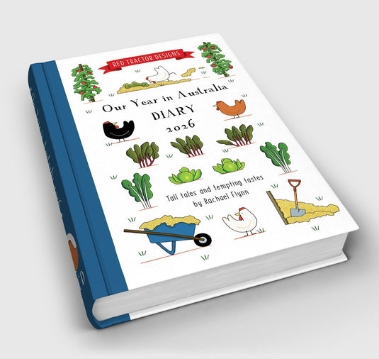 Red Tractor 2026 Diary - A5 Page To A Day