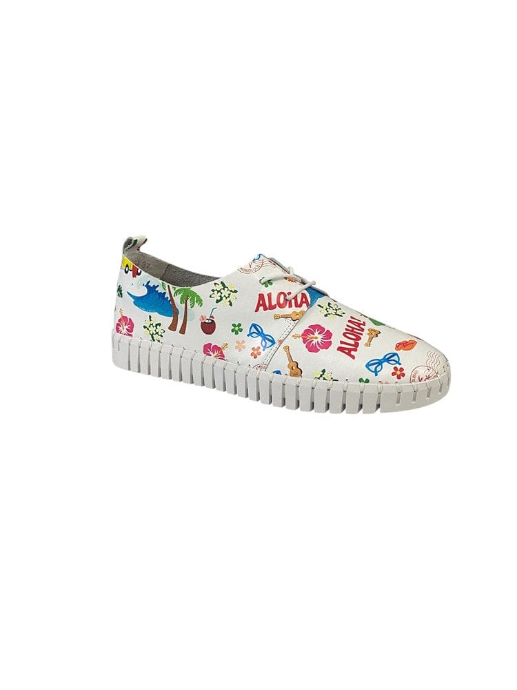 Load image into Gallery viewer, Django &amp; Juliette Womens Huskies Sneakers - Aloha
