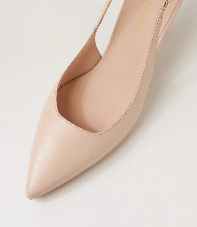 Load image into Gallery viewer, Django &amp; Juliette Womens Linly Leather Heels
