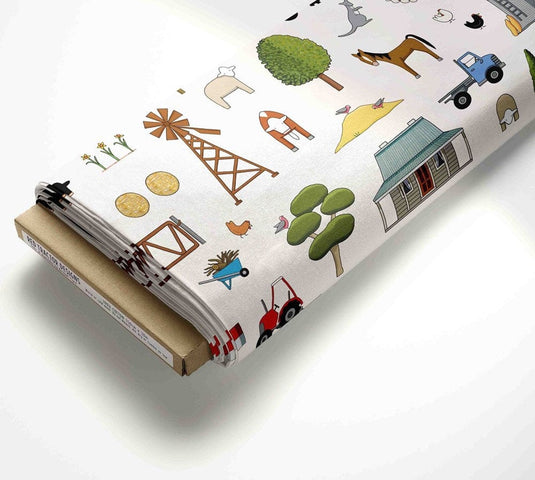 Red Tractor Designs "Homing Instincts" Cotton Drill