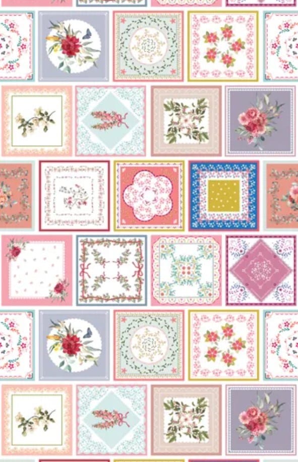 Load image into Gallery viewer, Devonstone Fashion Vintage Handchief Denim - 1 Metre
