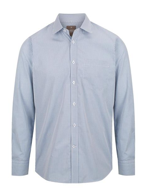 Load image into Gallery viewer, Gloweave Mens Gingham Long Sleeve Shirt

