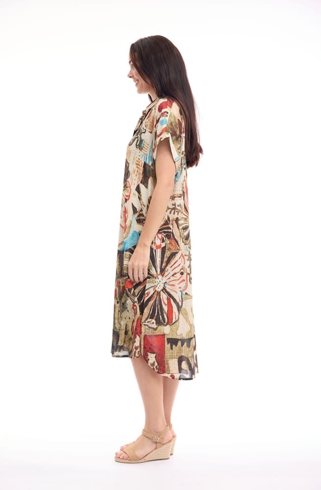 Load image into Gallery viewer, Orientique Womens Digital Dress Shirt Collar
