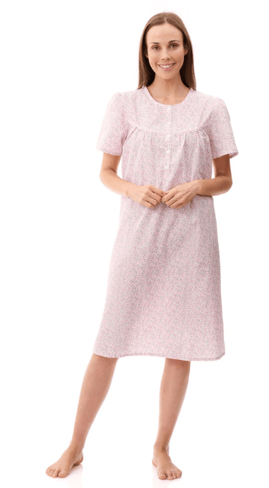 Givoni Womens Short Sleeve Short Nightie