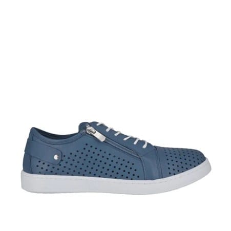 Cabello Comfort Womens EG17 Casual Shoe - Jeans