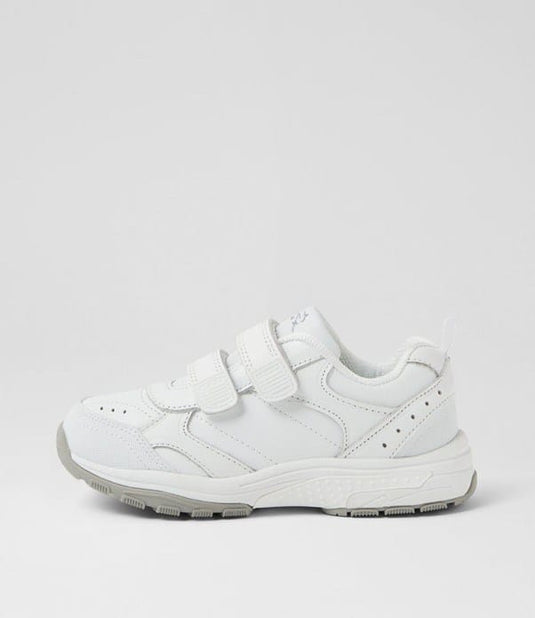 LYNX Elite Junior E Velcro Leather Sneakers
