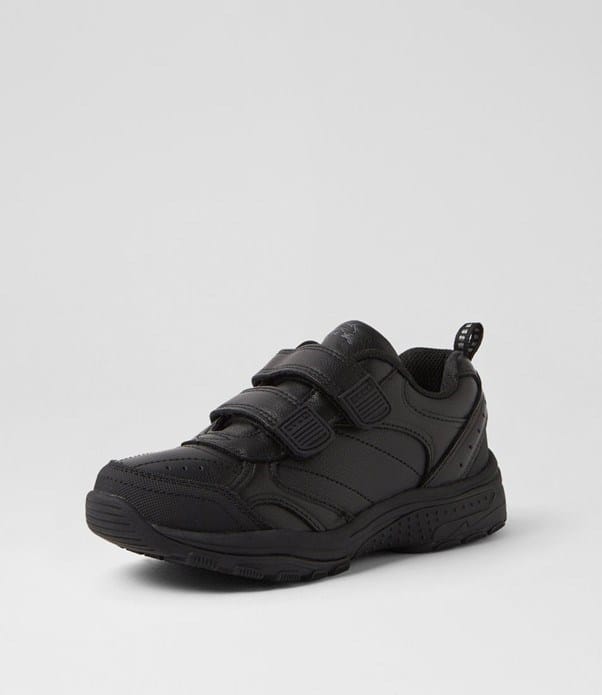 Load image into Gallery viewer, LYNX Elite Junior E Velcro Leather Sneakers
