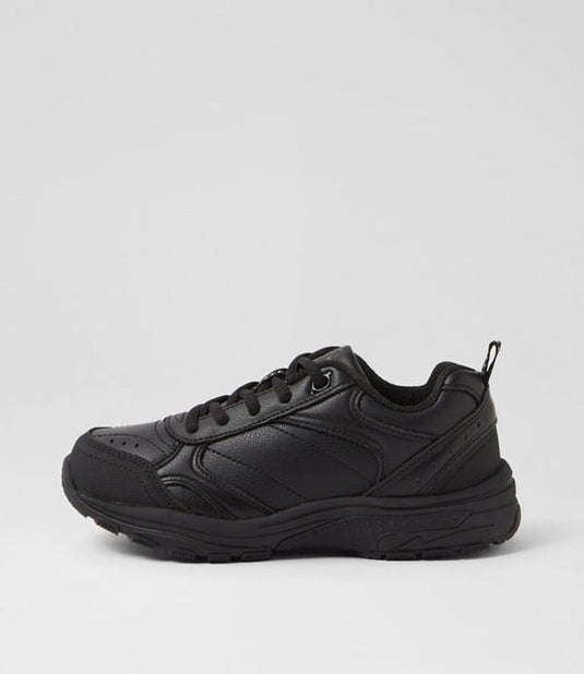 LYNX Elite Junior E Lace Up Leather Sneakers