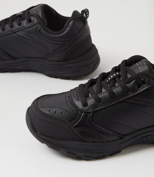 LYNX Elite Junior E Lace Up Leather Sneakers