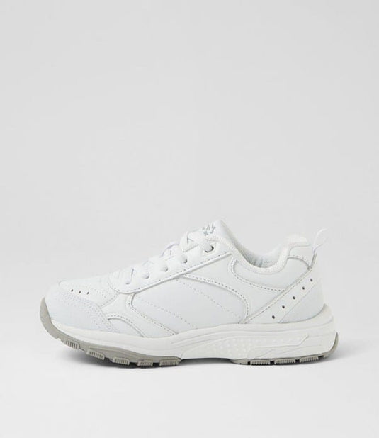 LYNX Elite Junior E Lace Up Leather Sneakers