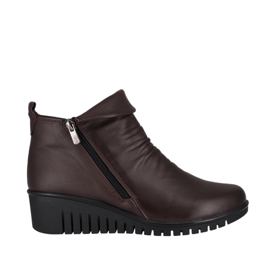 Cabello Comfort Womens Active Ella Boot - Chocolate