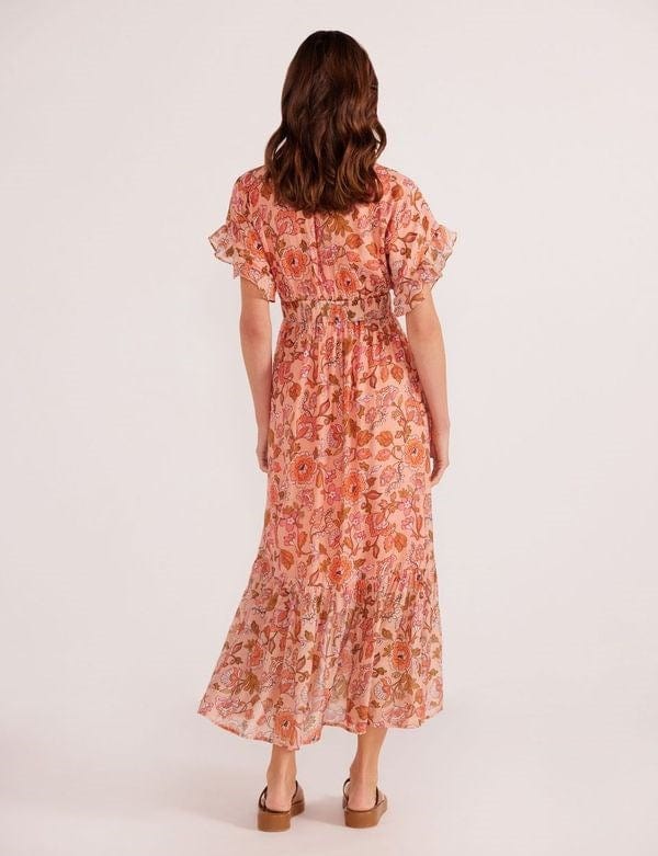 Load image into Gallery viewer, Minkpink Womens Amelia Button Down Midi Dress
