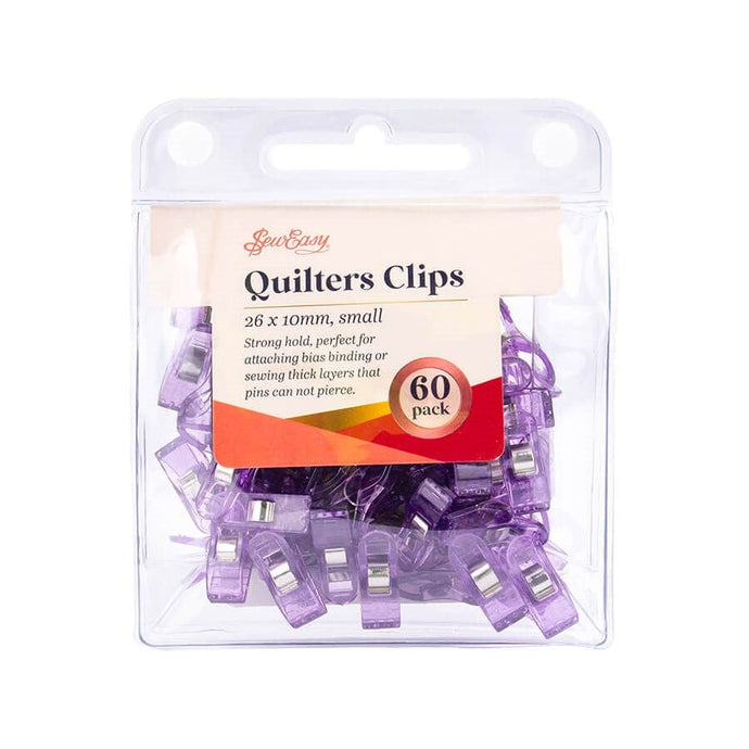 Sew Easy Quilt Clips Small 60 Pack