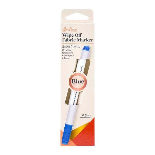 Load image into Gallery viewer, Sew Easy Marker Fabric Wipe Off Blue Tip
