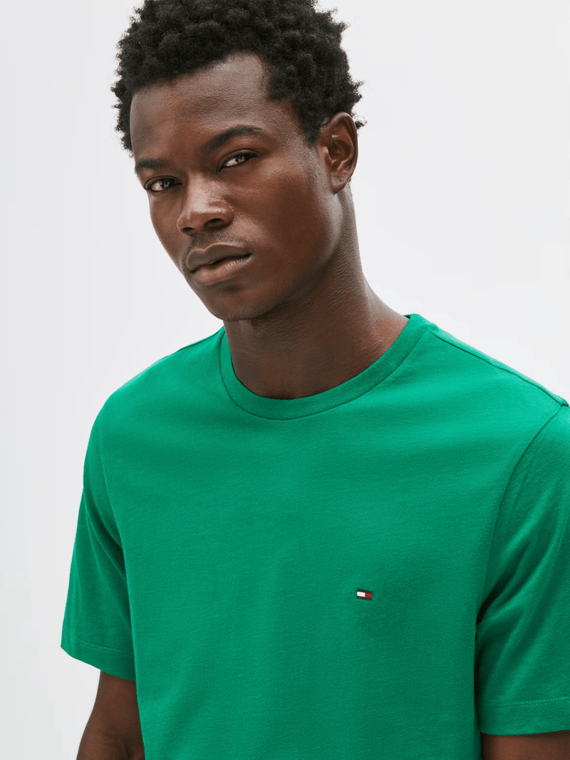 Load image into Gallery viewer, Tommy Hilfiger Mens Essential Solid Tee - Nouveau Green

