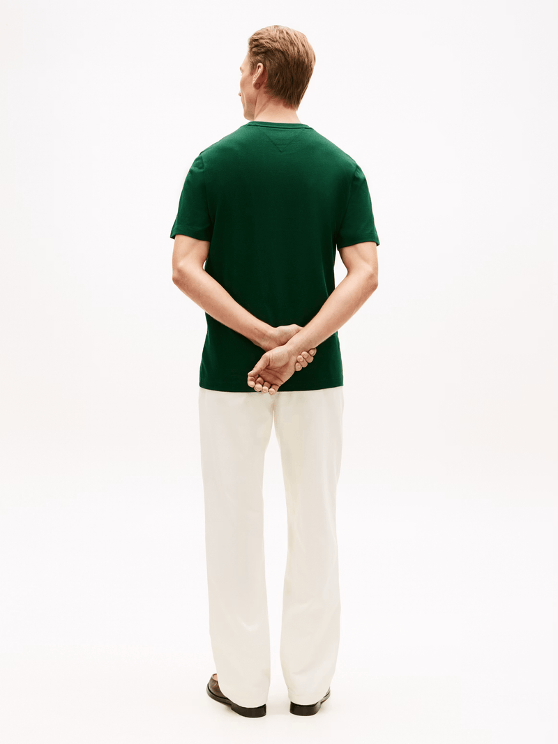 Load image into Gallery viewer, Tommy Hilfiger Mens Essential Solid Tee - Nocturnal Green
