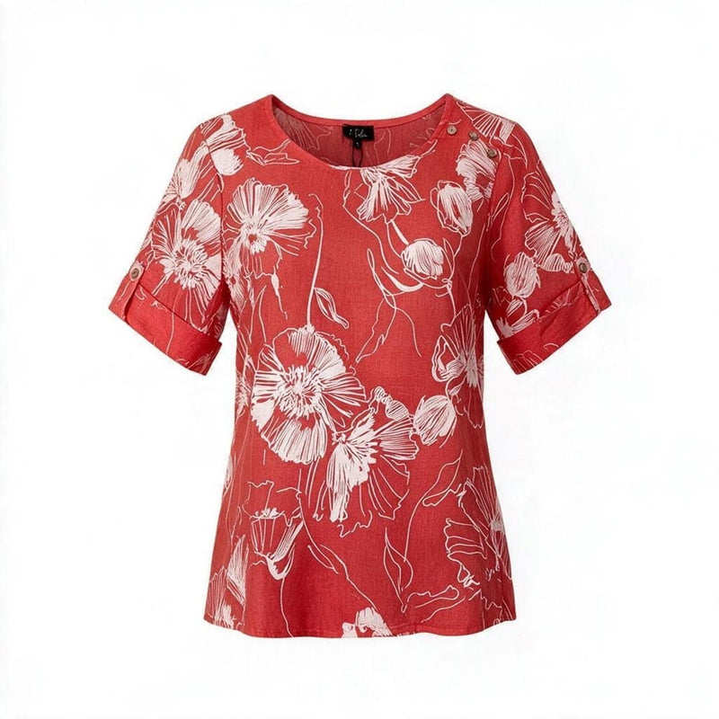 Load image into Gallery viewer, E.Talia Womens Ateilier Petal Top

