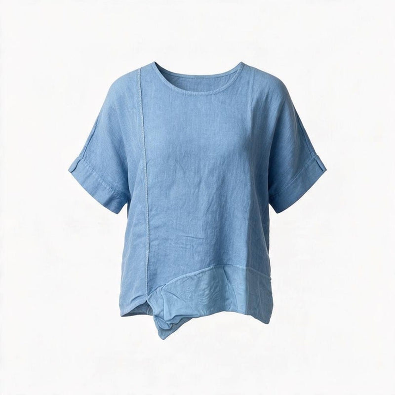 Load image into Gallery viewer, E.Talia Womens Essenza Lino Silk Top
