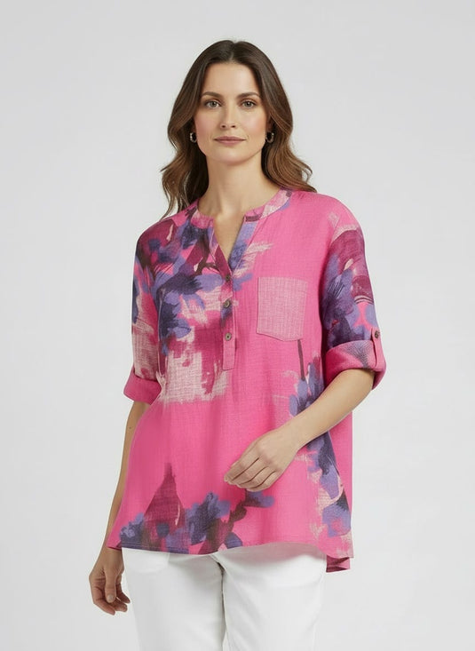 E.Talia Womens Rosa Cotton Shirt