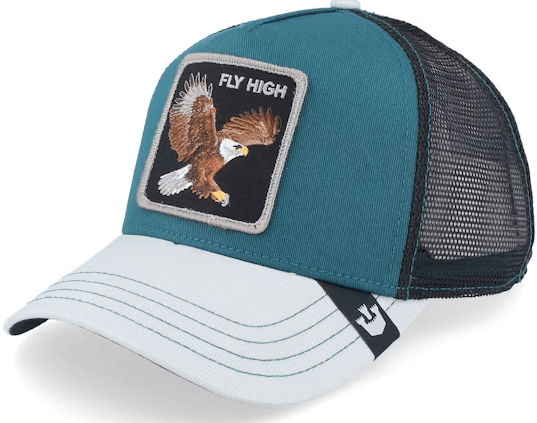 Load image into Gallery viewer, Goorin Bros The Eagle Fan Emerald Cap
