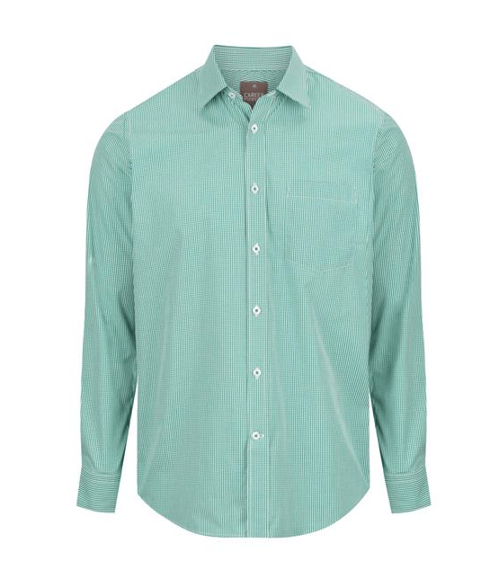 Load image into Gallery viewer, Gloweave Mens Gingham Long Sleeve Shirt
