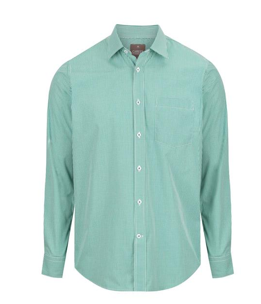 Load image into Gallery viewer, Gloweave Mens Gingham Long Sleeve Shirt
