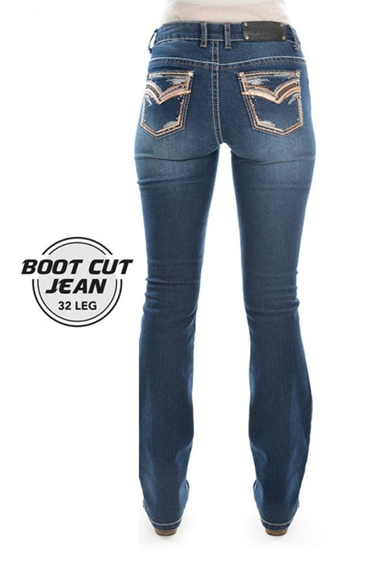 Pure Western Women's Emma Boot Cut Jean