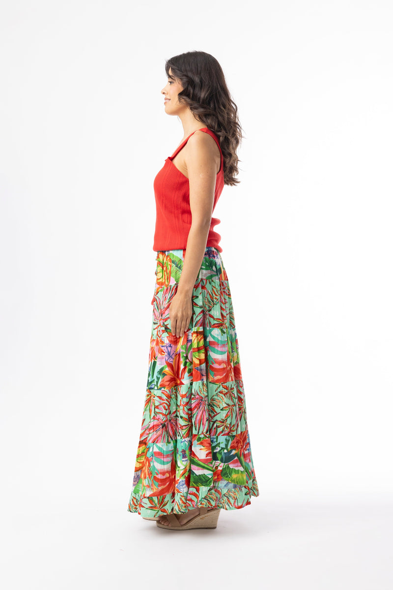 Load image into Gallery viewer, Orientique Womens Equador Skirt

