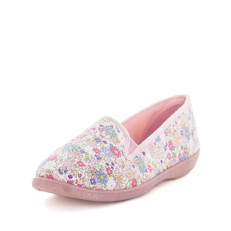 Load image into Gallery viewer, Panda Womens Erica Slippers - Pink Floral

