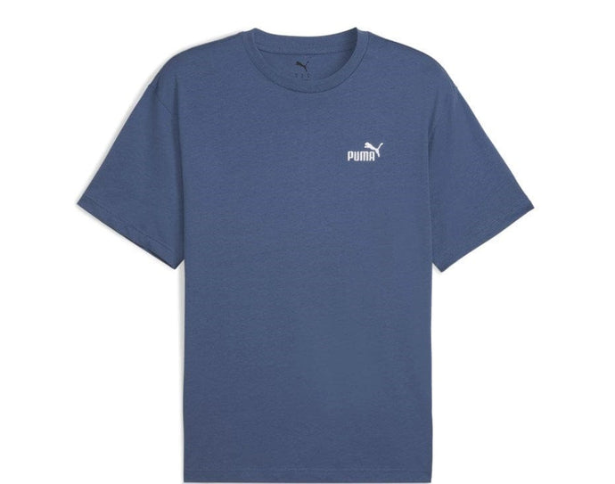 Puma Mens Essentials Relaxed Small No 1 Logo Tee - Dark Indigo