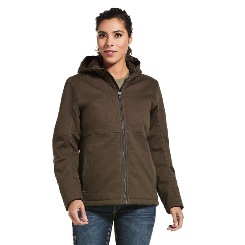 Load image into Gallery viewer, Ariat Womens Rebar DuraCanvas Insulated Jacket
