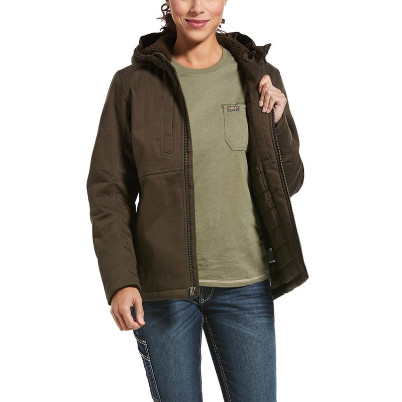 Load image into Gallery viewer, Ariat Womens Rebar DuraCanvas Insulated Jacket
