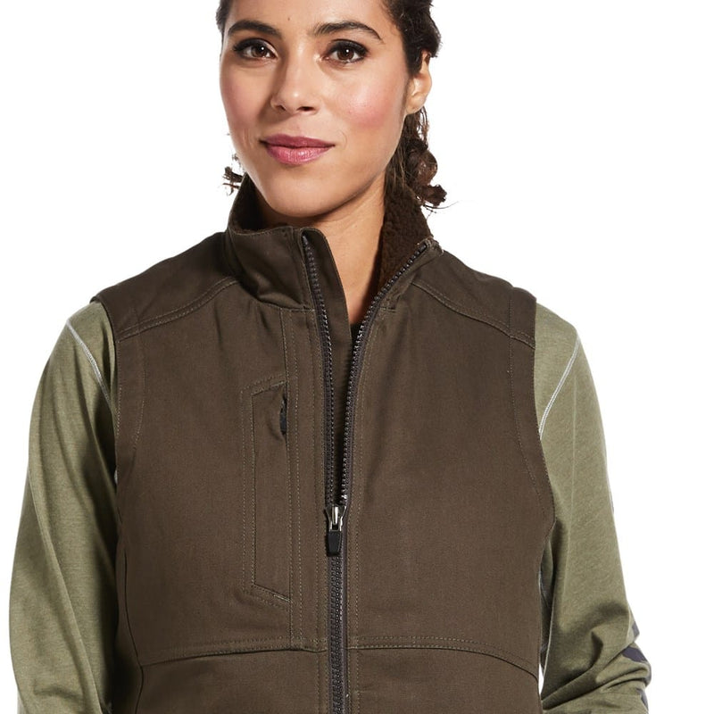 Load image into Gallery viewer, Ariat Womens Rebar DuraCanvas Insulated Vest

