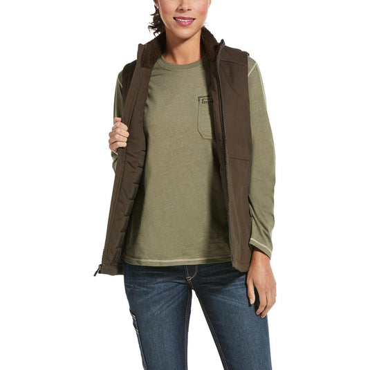 Ariat Womens Rebar DuraCanvas Insulated Vest