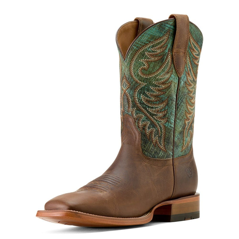 Load image into Gallery viewer, Ariat Mens Wiley Wide Square Toe Cowboy Boot
