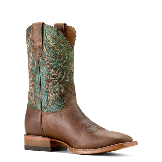 Ariat Mens Wiley Wide Square Toe Cowboy Boot