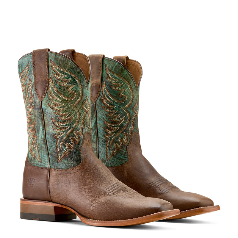 Load image into Gallery viewer, Ariat Mens Wiley Wide Square Toe Cowboy Boot
