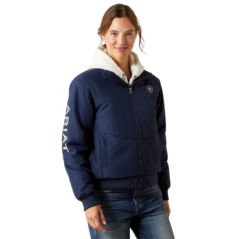 Load image into Gallery viewer, Ariat Womens Stable 2.0 Insulated Jacket - Navy
