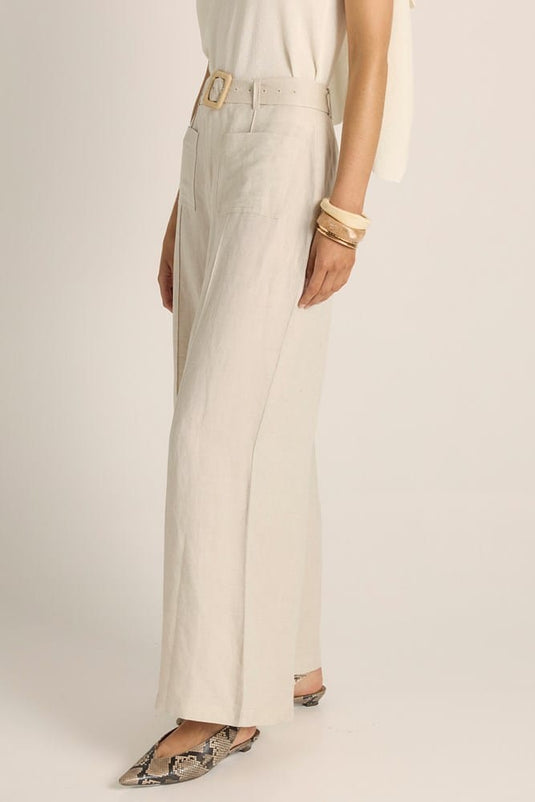Fate & Becker Womens Remi Raffia Pant