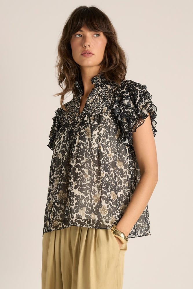 Load image into Gallery viewer, Fate &amp; Becker Womens Lara Frill Top
