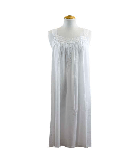 French Country Womens Nightie Strappy Voile