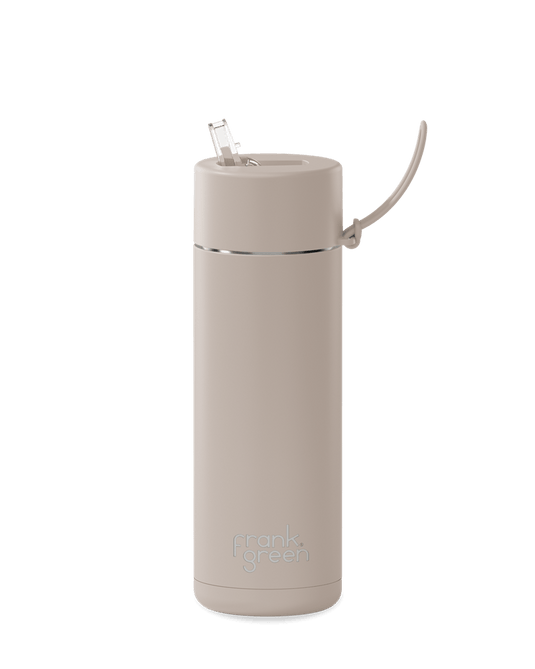 Frank Green 20oz Ceramic Reusable Bottle with Straw Lid - Moon Dust