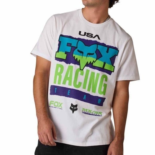 Load image into Gallery viewer, Fox Mens Hardcore 195 Original Short Sleeve Tee - White
