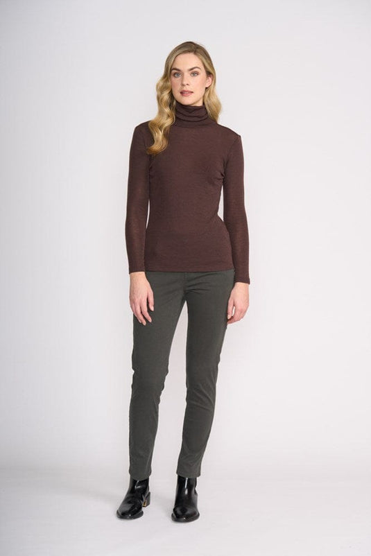 Foil Womens Holey Moley Trousers - Dark Sage