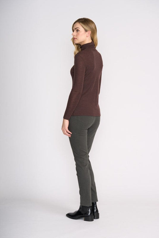 Foil Womens Holey Moley Trousers - Dark Sage