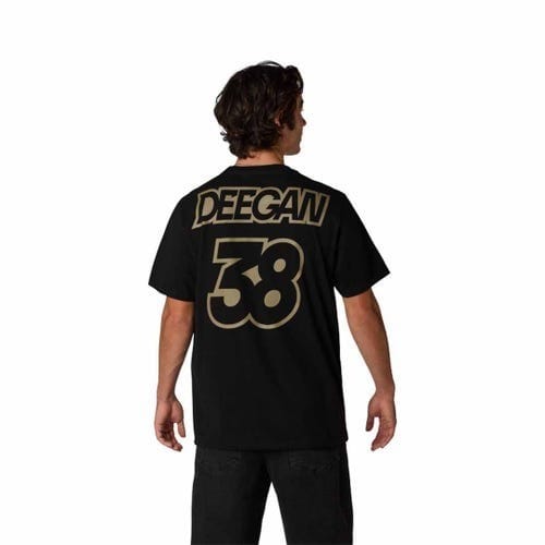 Load image into Gallery viewer, Fox Mens DNGR 195 Original Short Sleeve Tee - Black
