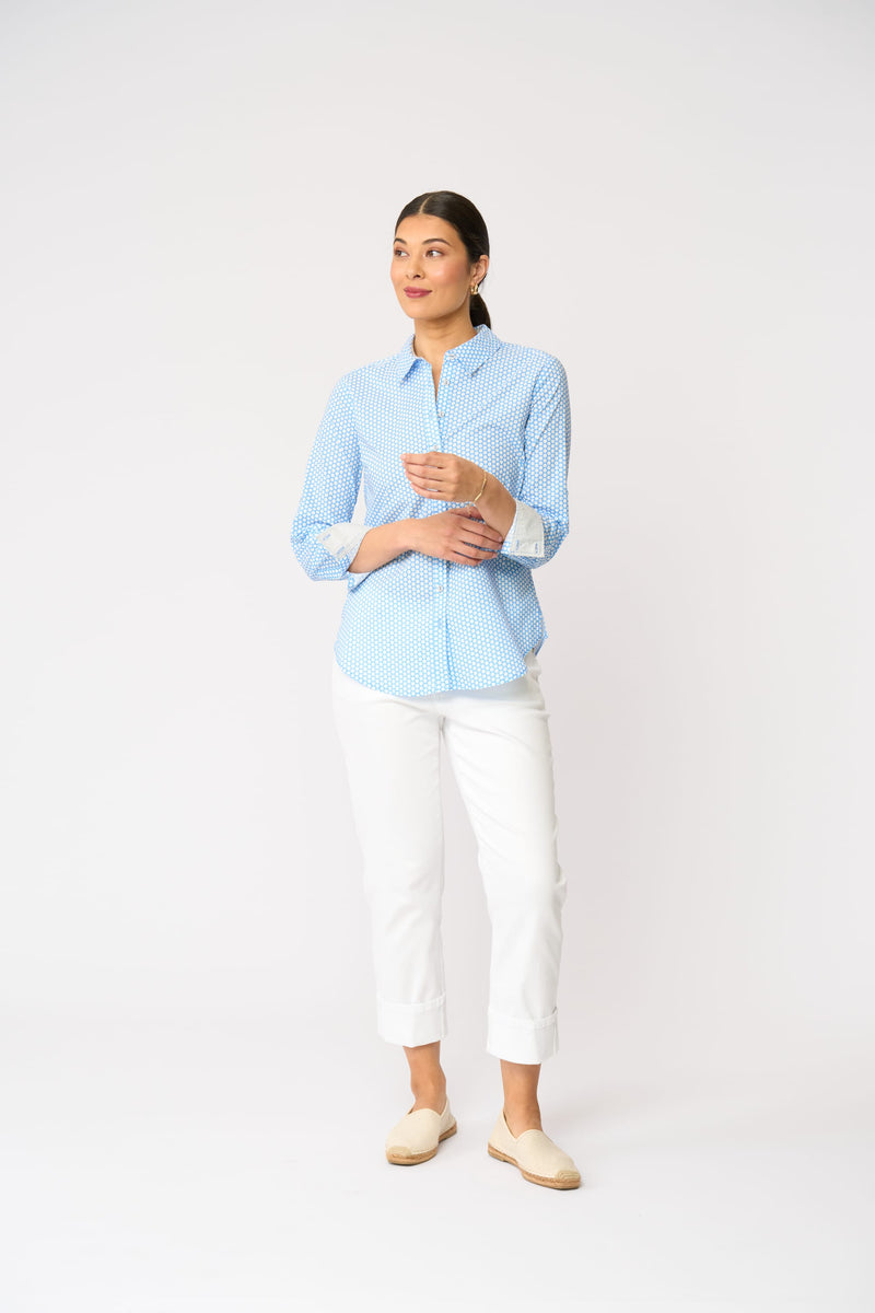 Load image into Gallery viewer, Foil Womens All Class Shirt - Dot It Blue
