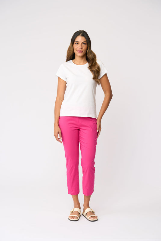 Foil Womens Fuss Free Capri - Flamingo
