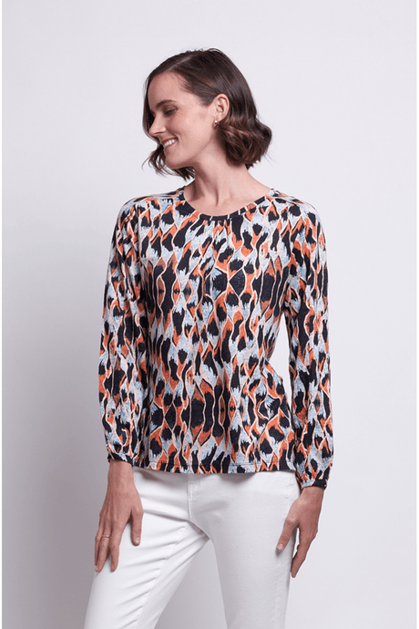 Foil Womens Gathering Heights Top